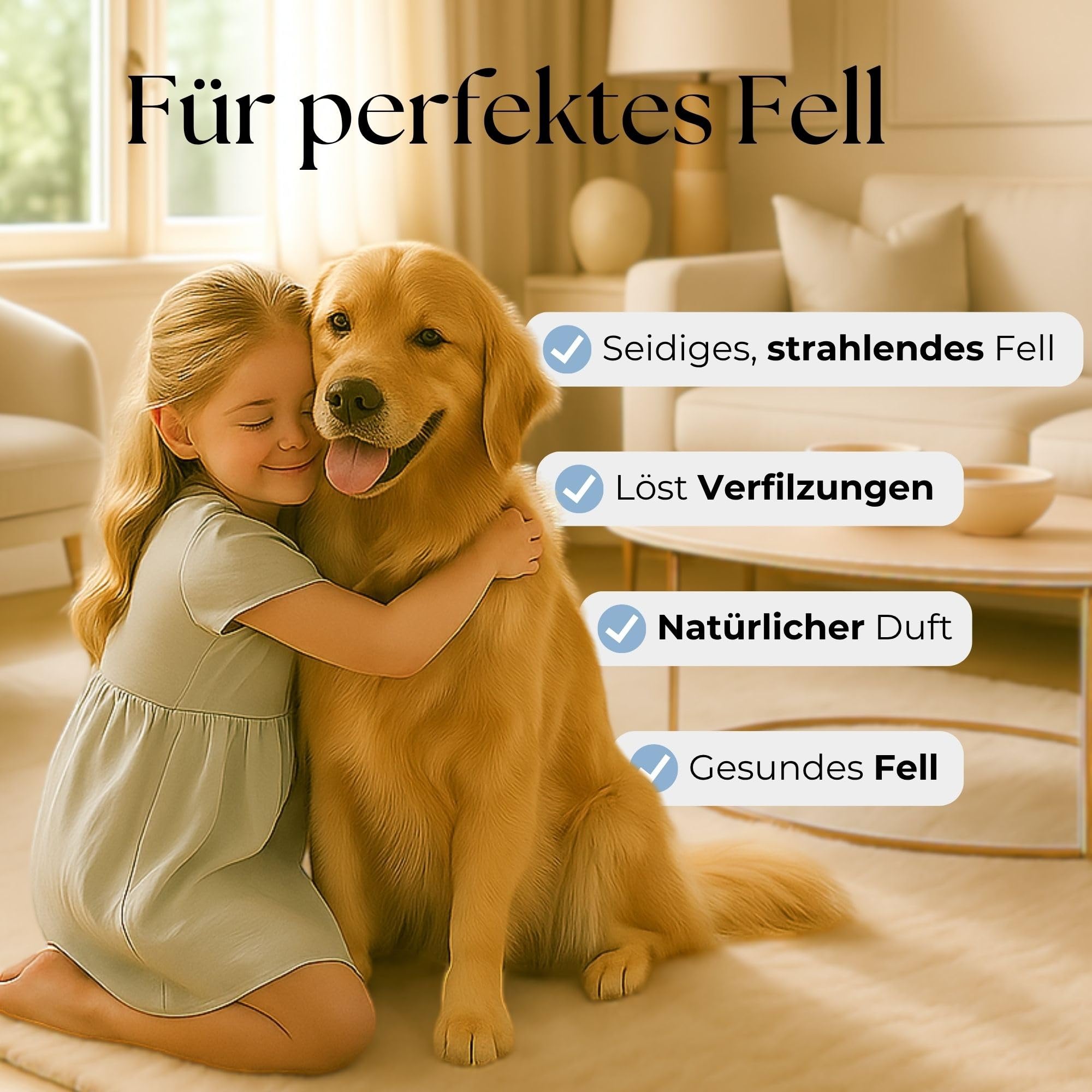Hunde Conditioner & Fellbalsam 250 ml – ASSOPET – Natürliche Fellpflege mit Bio-Arganöl & Bio-Aloe Vera – Entwirrend, Weichmachend, Glanzgebend – Vegan, Made in Italy