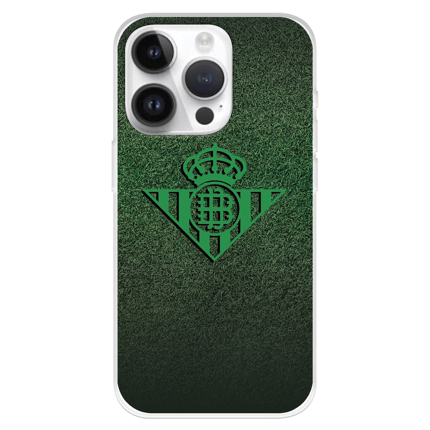 Funda para iPhone X - XS del Real Betis Balompié Escudo Fondo