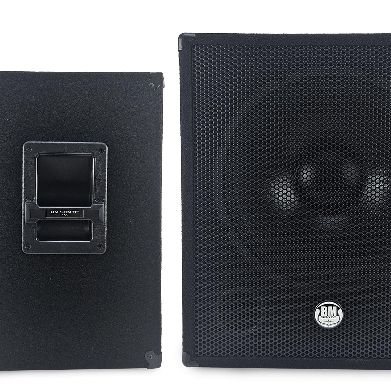 Bmsonic BMS-SUB15-P Caisson de Basse Subwoofer 15" Passif 800W Max 38cm Speakon/Jack 6,3mm