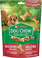 DOG CHOW Biscoitos Frango Medios & Grandes 500g