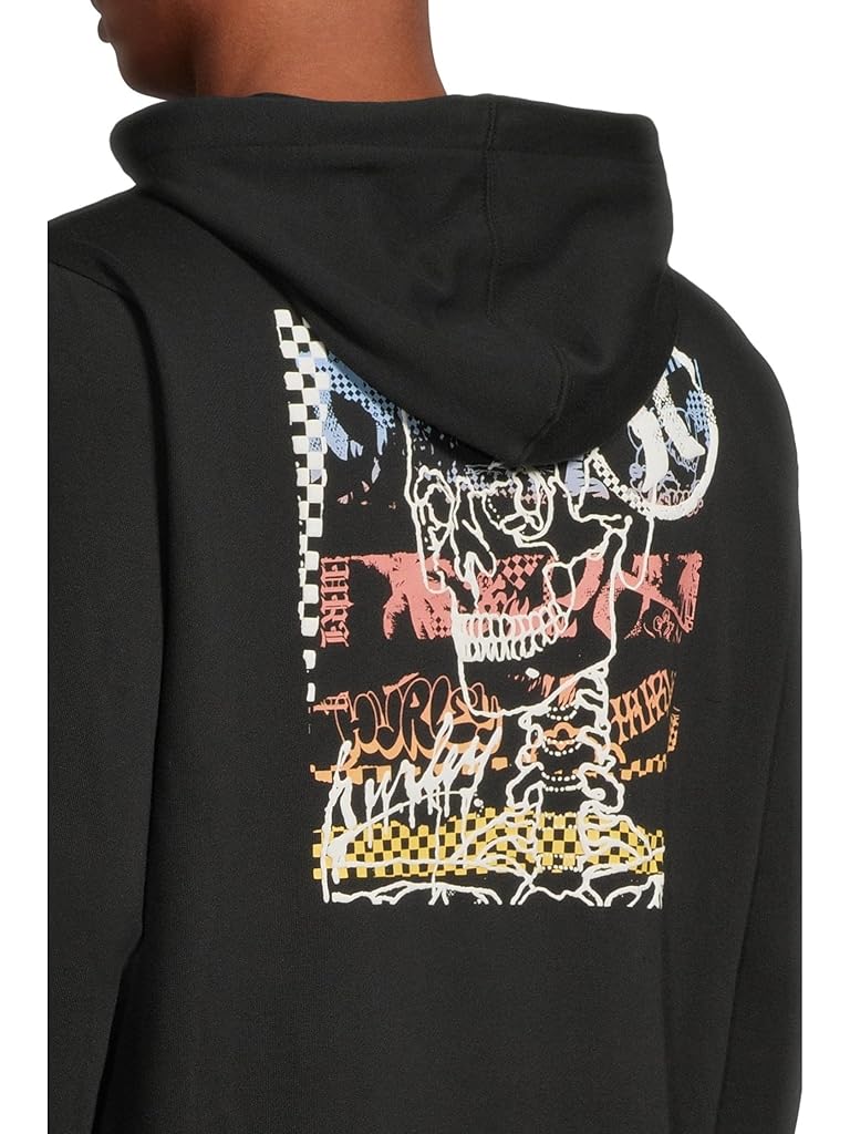 Black Hurley Crusty Pullover Sweatshirt