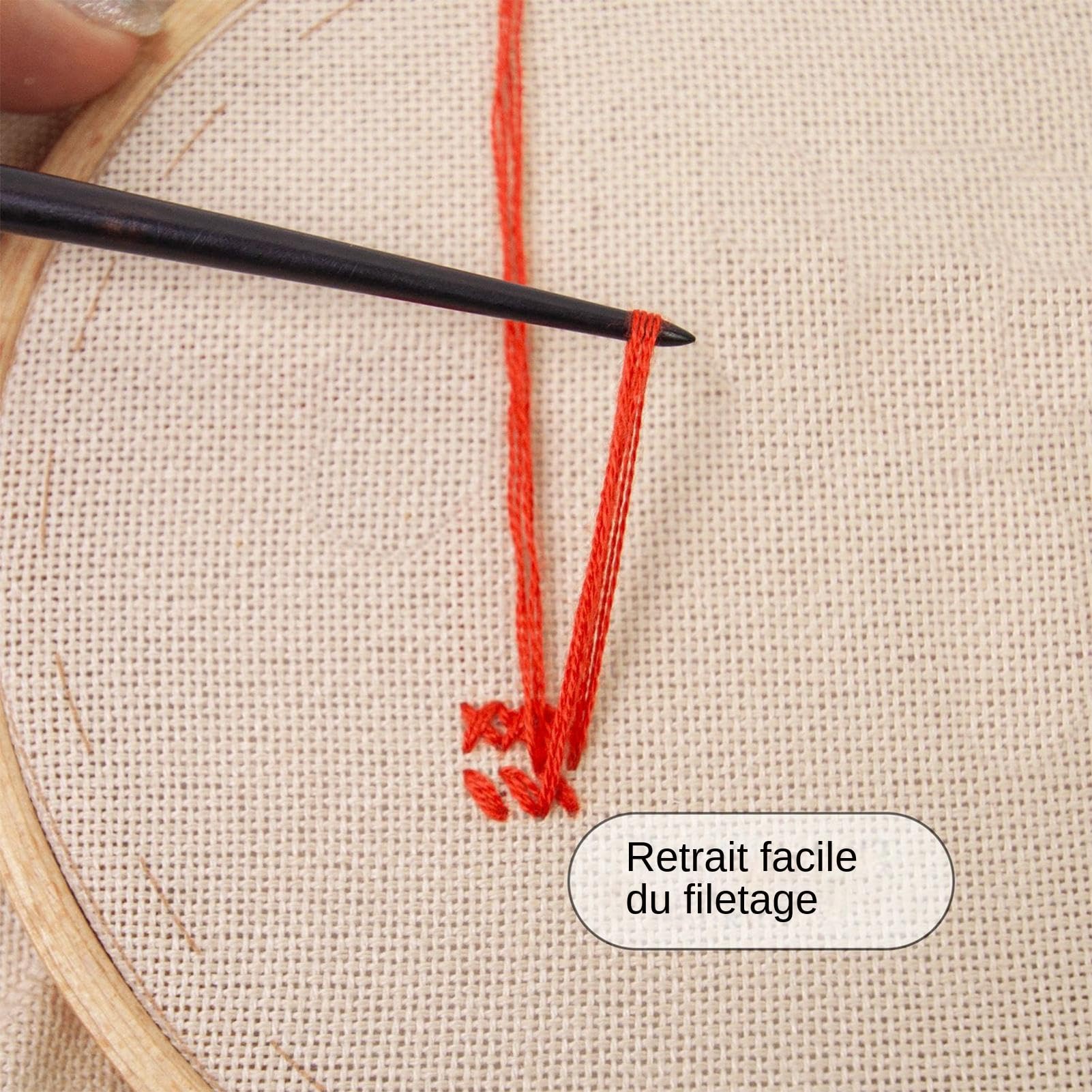 Strumento di levigatura per punto croce - Strumento di stiratura per Stiletto | Guida filo di precisione per ricamo, creativo per principianti ed esperti a casa, in laboratorio o in viaggio
