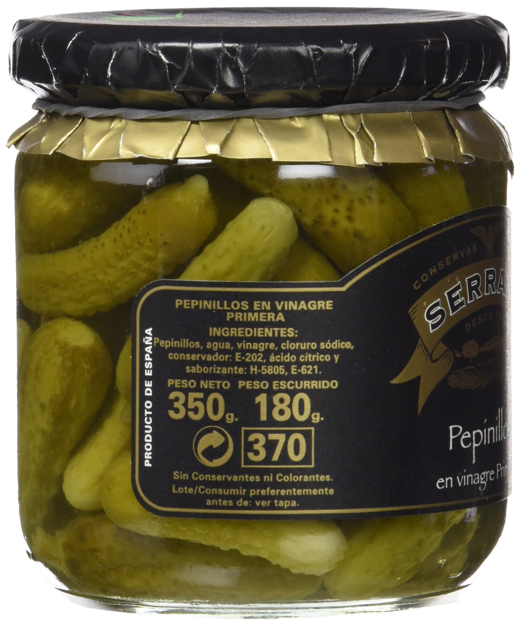 Serrano Pepinillos en Vinagre 500 gr