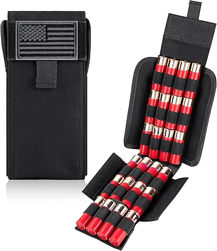 IronSeals 24 ronda escopeta escopeta para recarga de municiones soporte de acceso rápido Molle bolsa para calibre 1220G