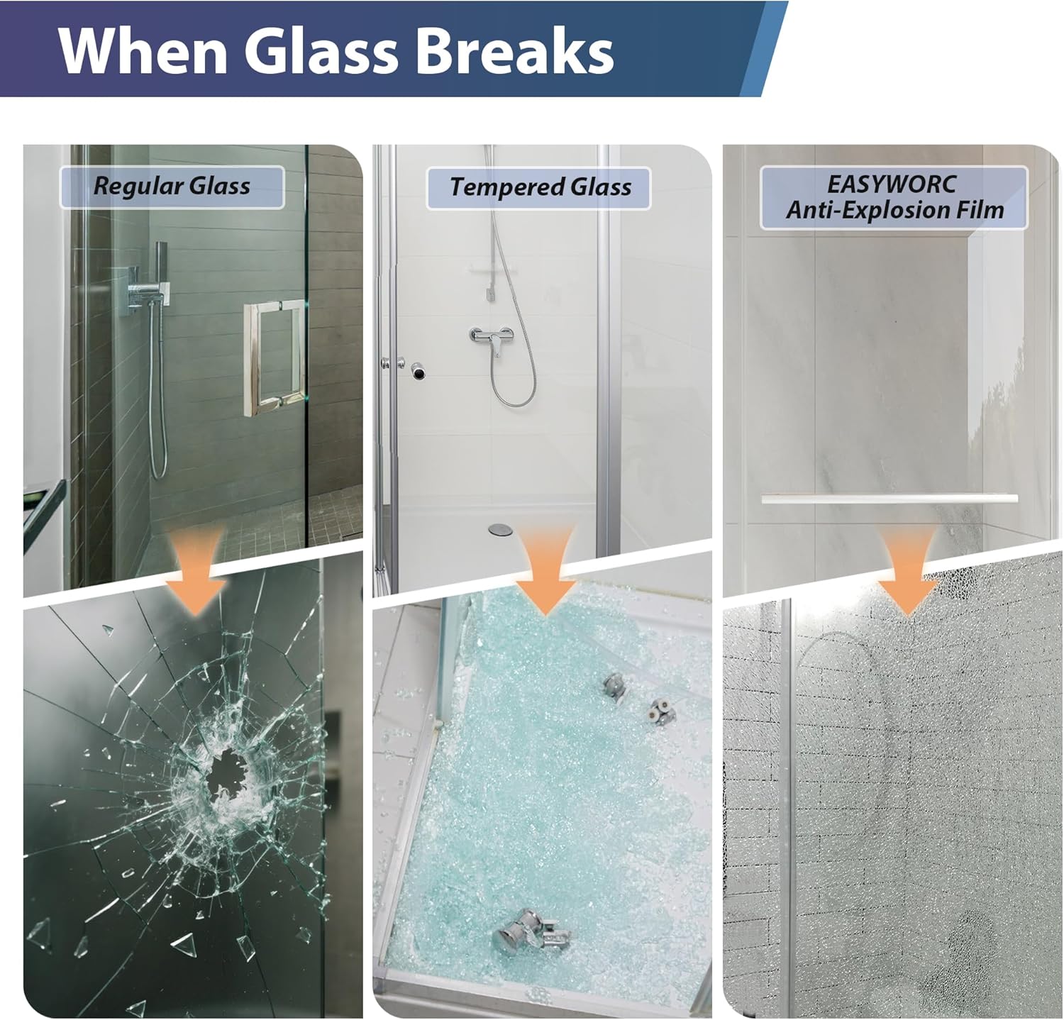 36" W x 36" D x 72" H Corner Shower Enclosure with Shower Base, Corner Shower Door, 1/4" (6mm) Tempered Glass, Matte Black