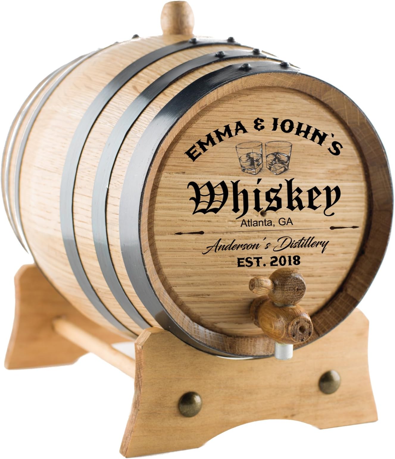 Sofia's Findings 2 Liters American Oak Aging Whiskey Barrel Sofia's Findings 2 Liters American Oak Aging Whiskey Barrel