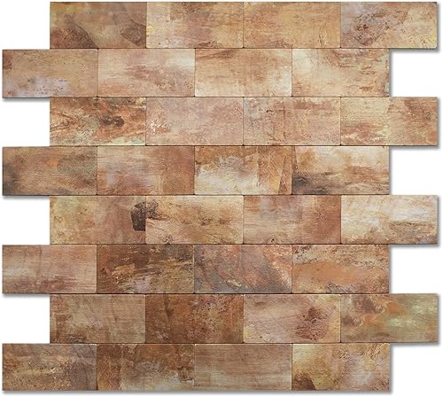 Miniatura 6 de Yipscazo - Salpicaduras de azulejos de acero inoxidable para pared de cocina