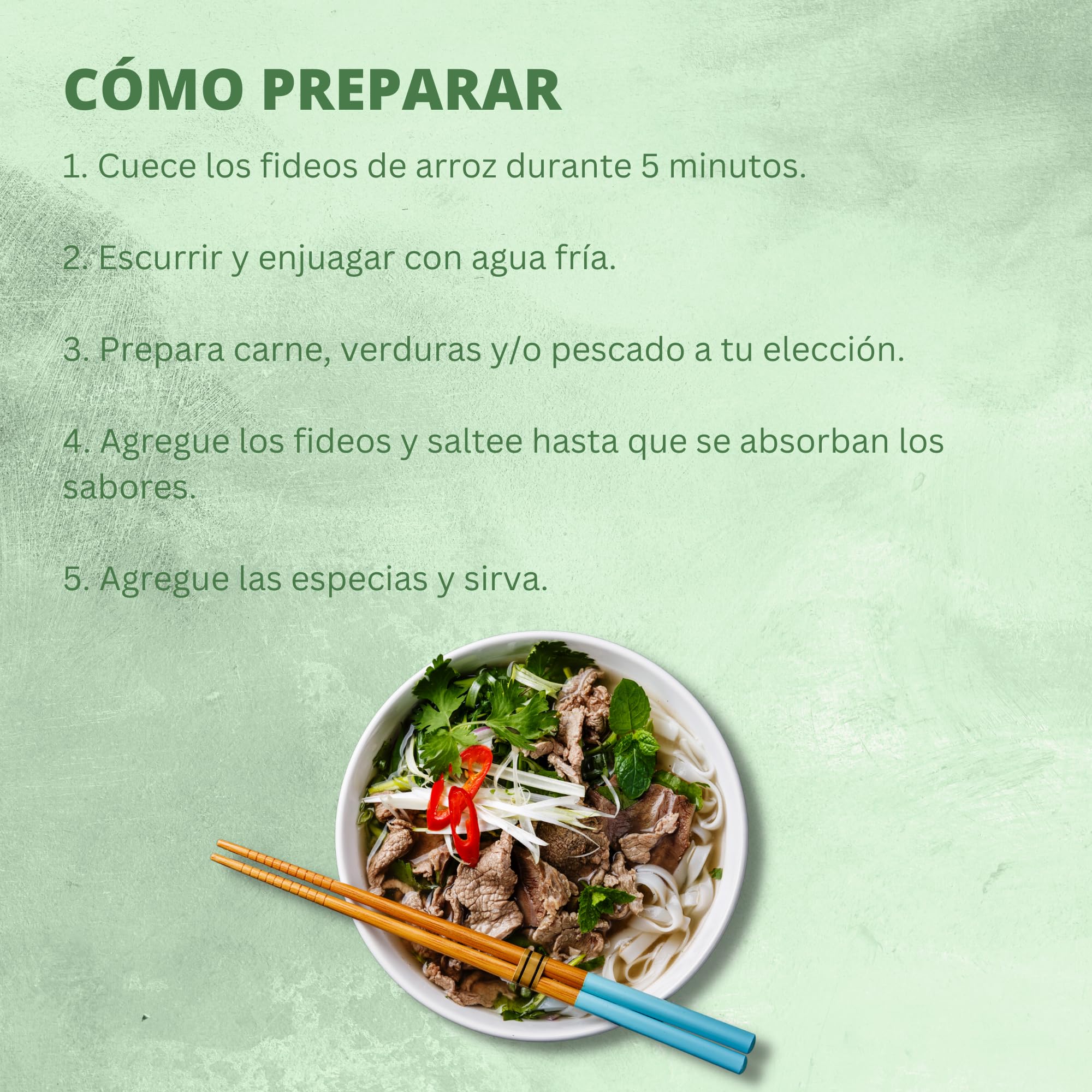 BAMBOO TREE Fideos de Arroz 3 mm, 1 x 400 GR