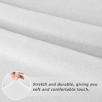 Vista 77 de Easy-Going - Juego de 2 fundas elásticas para sillas de comedor, fundas para sillas de comedor, fundas de silla Parsons para comedor, ceremonia