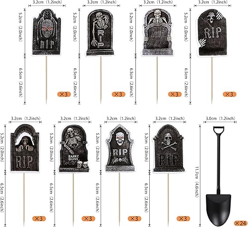 Miniatura 9 de Paquete de 24 adornos para cupcakes de Halloween con purpurina, araña, araña y telaraña, para cupcakes para niños, fiesta de cumpleaños, baby