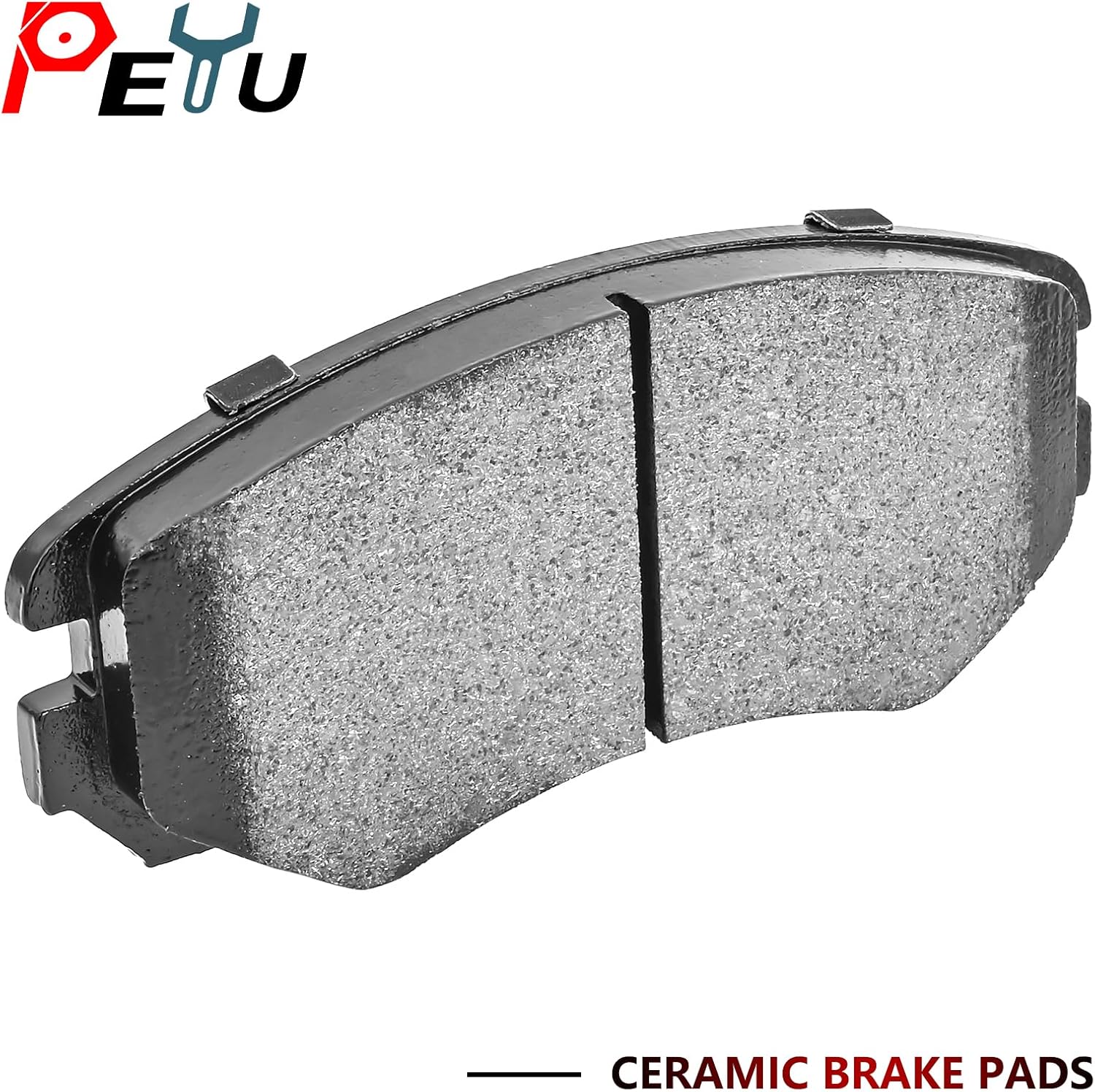D1421 D1275 Front Rear Ceramic Brake Pads for 2010-2017 Chevy Equinox, for 2010-2017 GMC Terrain 8Pcs Driver Passenger Side
