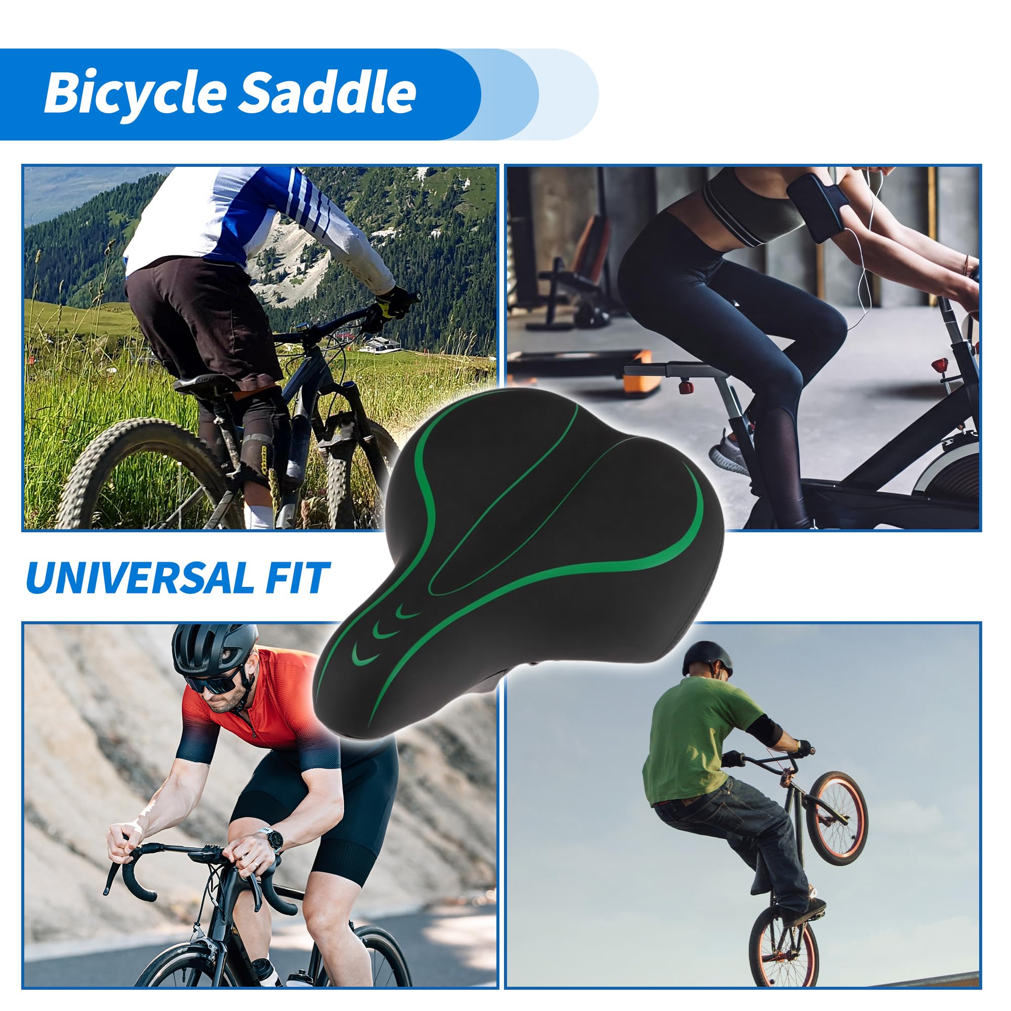 Coussin de selle confortable pour vélo de montagne