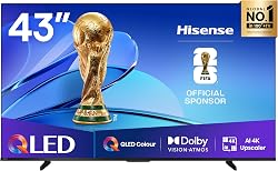 Hisense QLED 43 43E7Q 4K Ultra HD Smart TV VIDAA WiFi Dol…