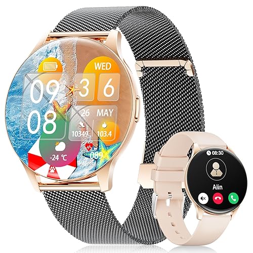 LIGE Montre Connectée avec Bluetooth Appels, 1.43