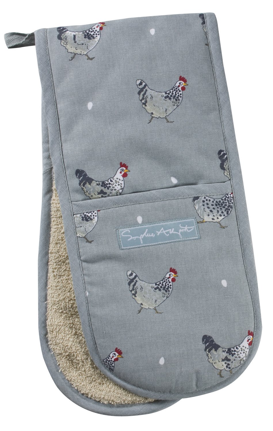 Sophie Allport Double Oven Glove - Chicken