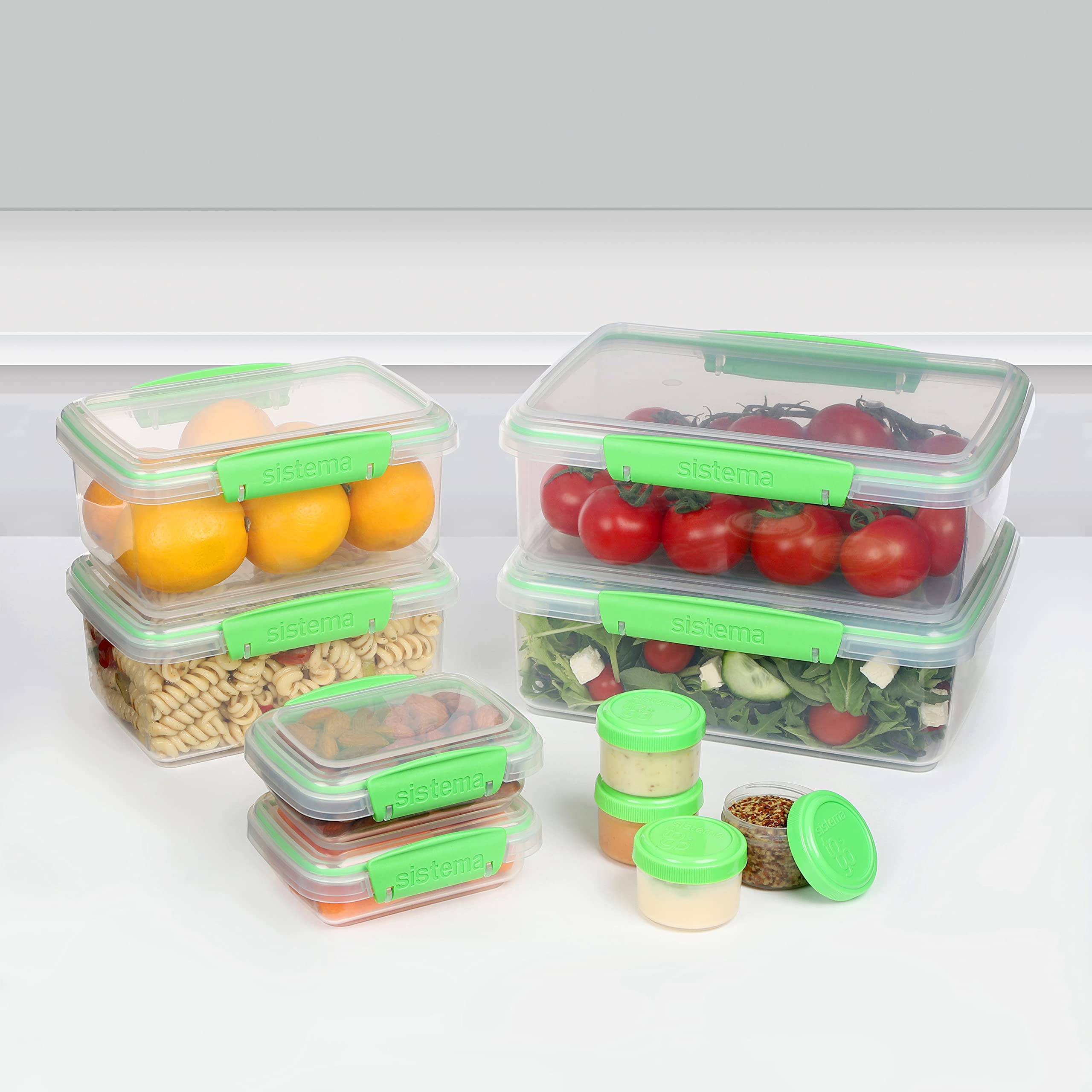 Sistema KLIP IT Food Storage Containers 6 Plastic Food Containers