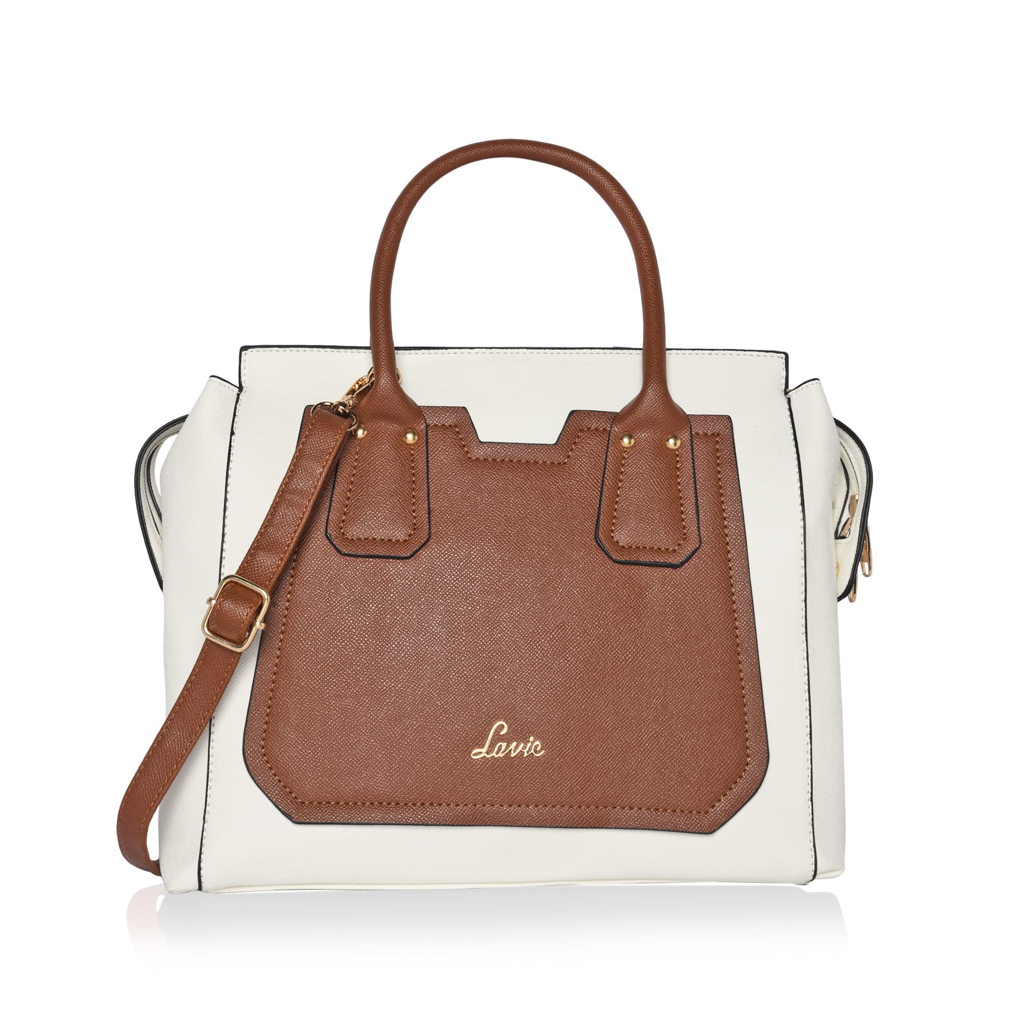 Lavie Womens Cassie Large Satchel Bag | Ladies Purse Handbag (Off White) (B0C2V37L1Q) Amazon Price History, Amazon Price Tracker