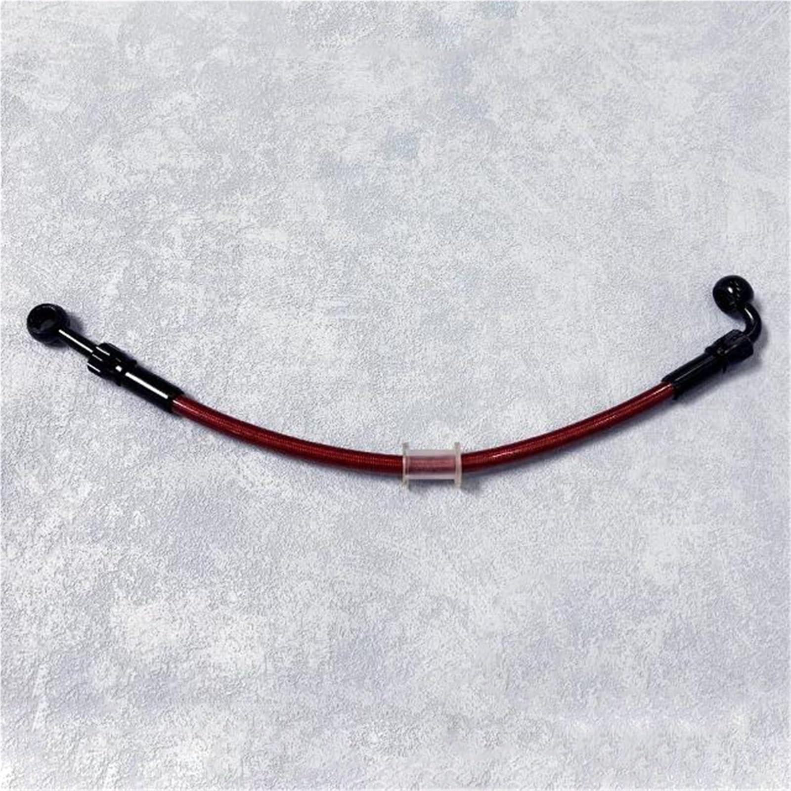 Hydraulic Brake Hose 360 Degree Rotating Banjo M10 0-45°/0-90° Motorcycle Accessories Oil Clutch Pipe Brake Line Hose Stainless Steel Braided(0 °-90°200cm)