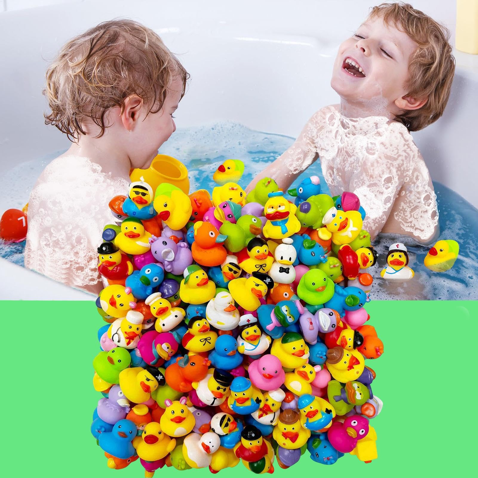 Anatre, Anatre Piccole Anatre da Bagno per Bambini Piccoli 50 Pezzi