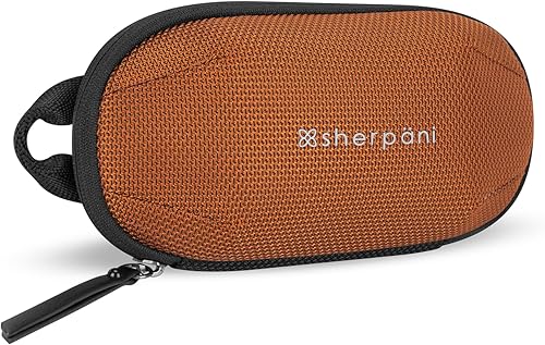 Miniatura 7 de Sherpani Mini Co-Pilot, bolsa para cables de viaje, organizador de almacenamiento de cables, bolsa de tecnología pequeña, funda de transporte de