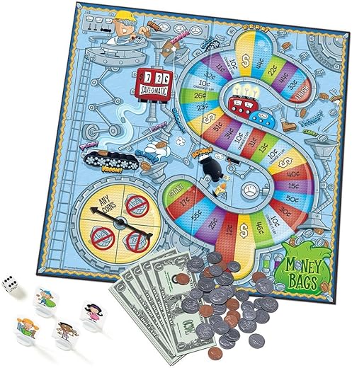 Money Bags Coin Value Learning Game for Kids