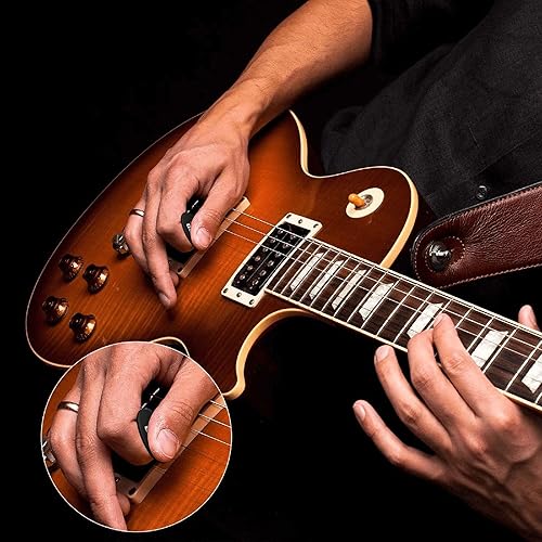 Miniatura 6 de Púas de guitarra personalizadas, paquete de 6 púas de guitarra personalizadas, diseña tus propias púas de 0.028 in de grosor, accesorios de ukelele