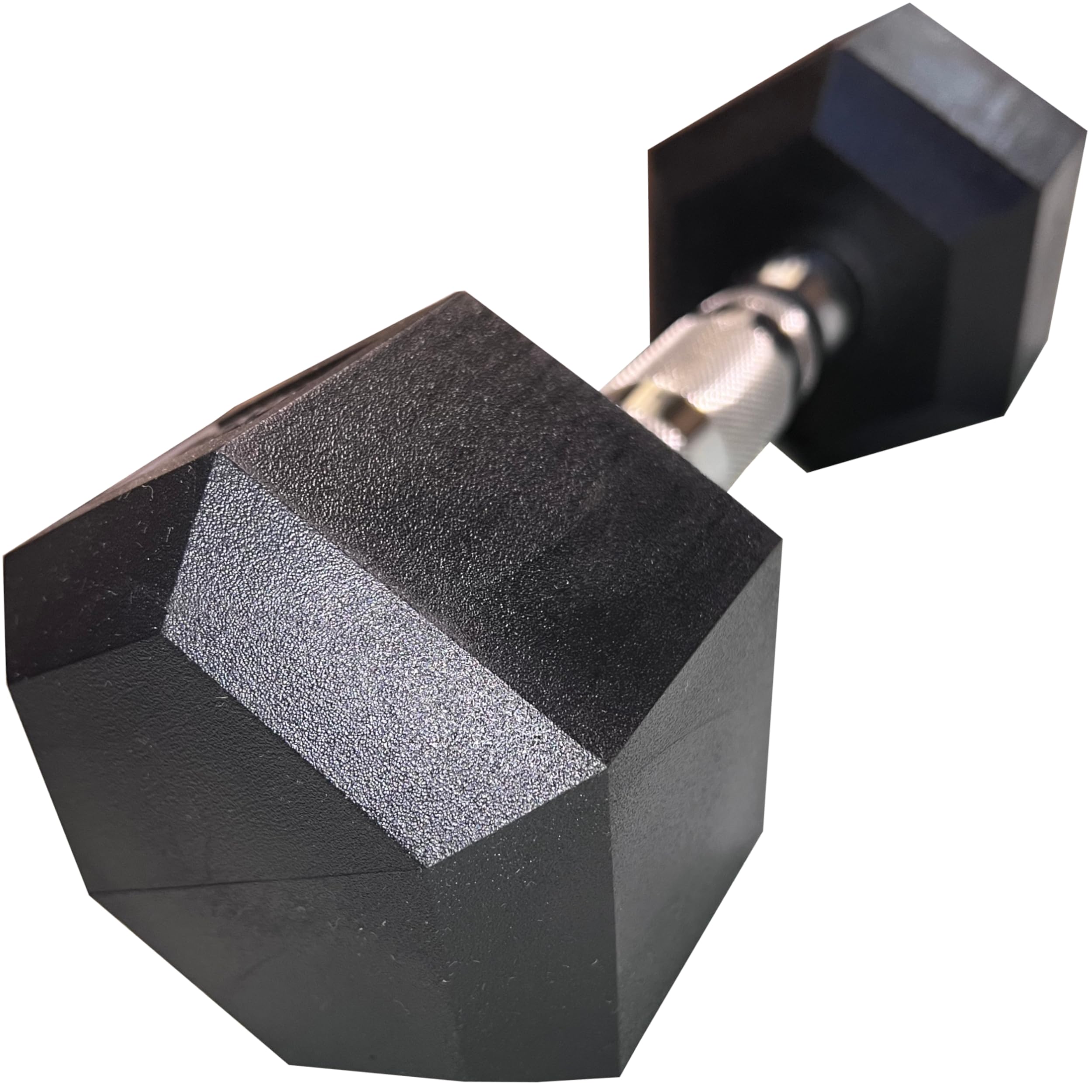 1 hantle hantle, ergonomiczne sześciokątne dumbells z chromowanym uchwytem i gumową powłoką 2,5 kg do 15 kg X JEDNOSTKA Ćwiczenia dla mężczyzn lub kobiet