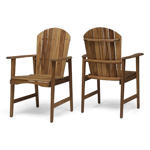 Great Deal Furniture Easter Outdoor Weather Resistant Acacia Wood Adirondack