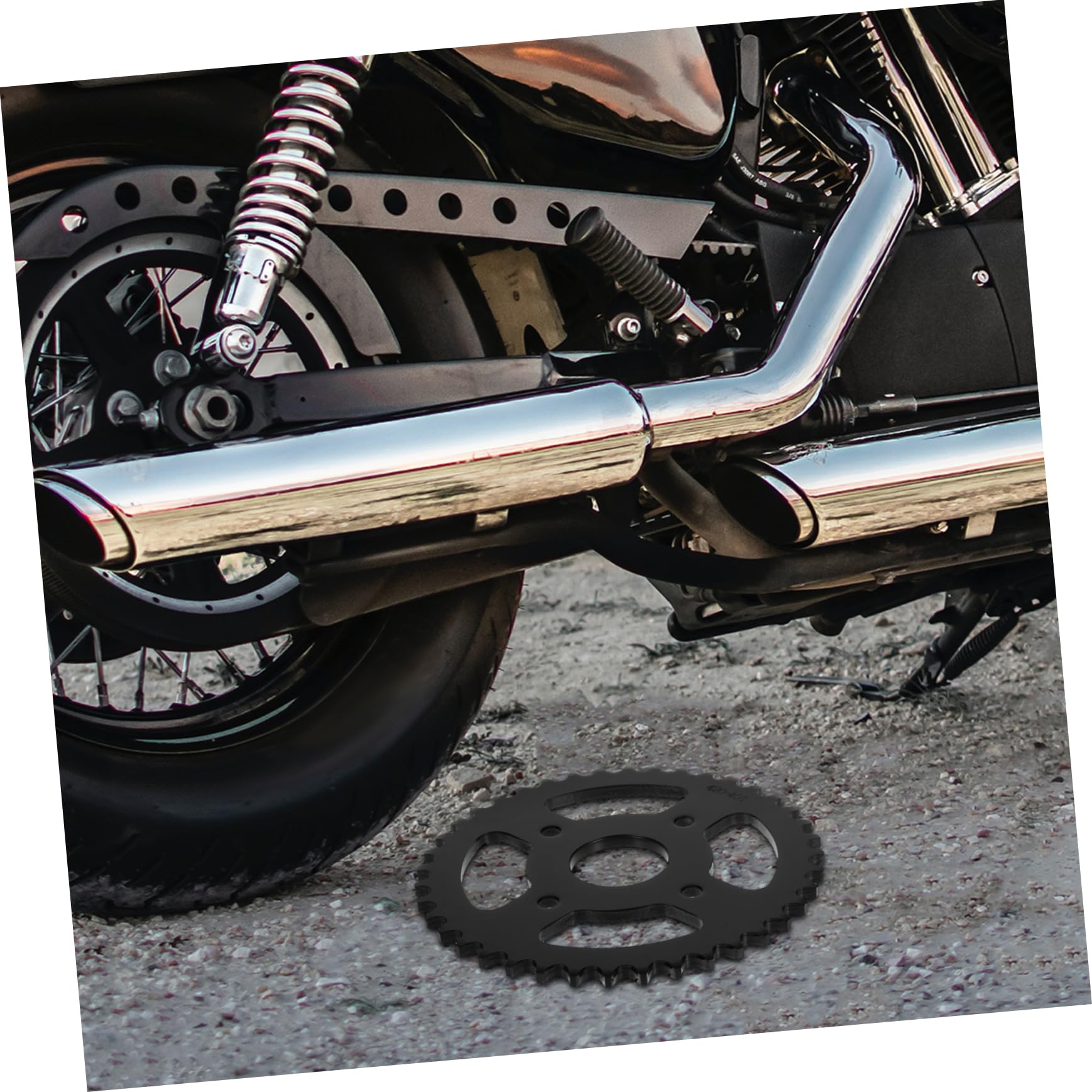 Piñón de Cadena 420 40t de Acero para Motocicleta
