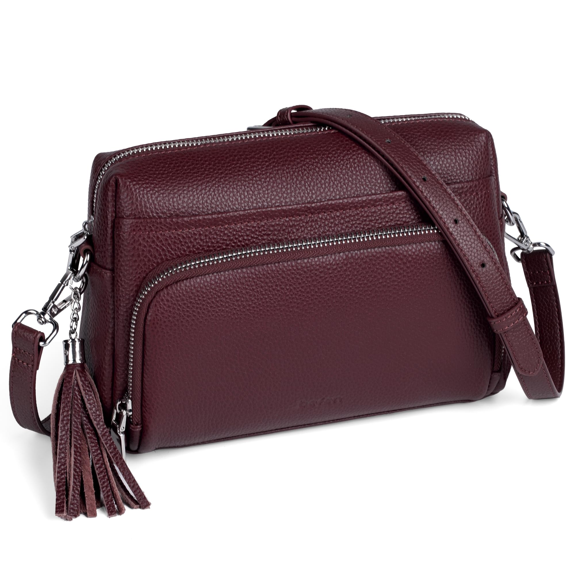 befen Genuine Leather Crossbody Purse