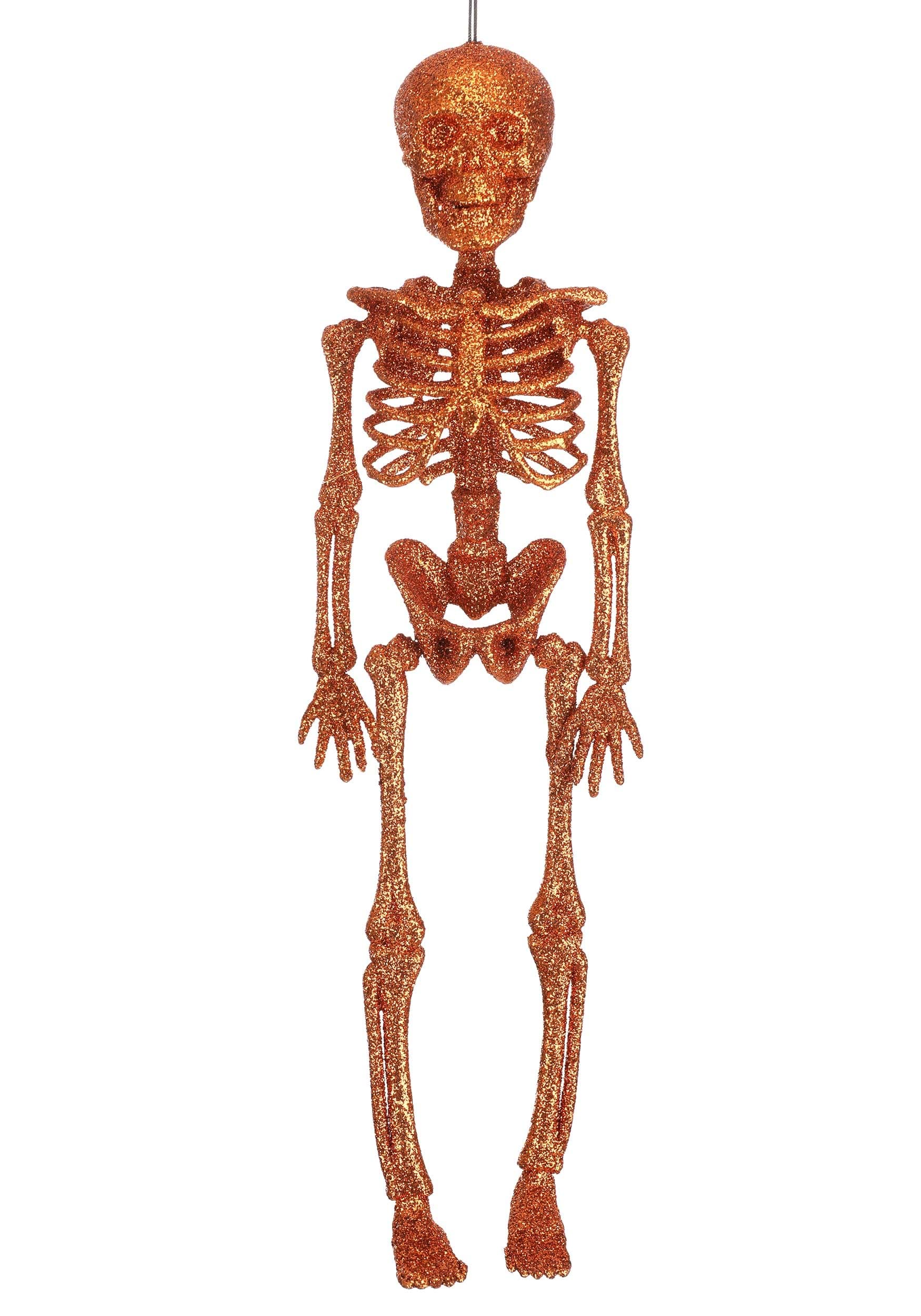 Glittering Orange Skeleton Standard : Amazon.com.au: Toys \u0026 Games