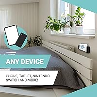 Vista 3 de Soporte para teléfono de pared de gel celular Soporte universal reutilizable para teléfono. Funciona en paredes, duchas, asientos de avión