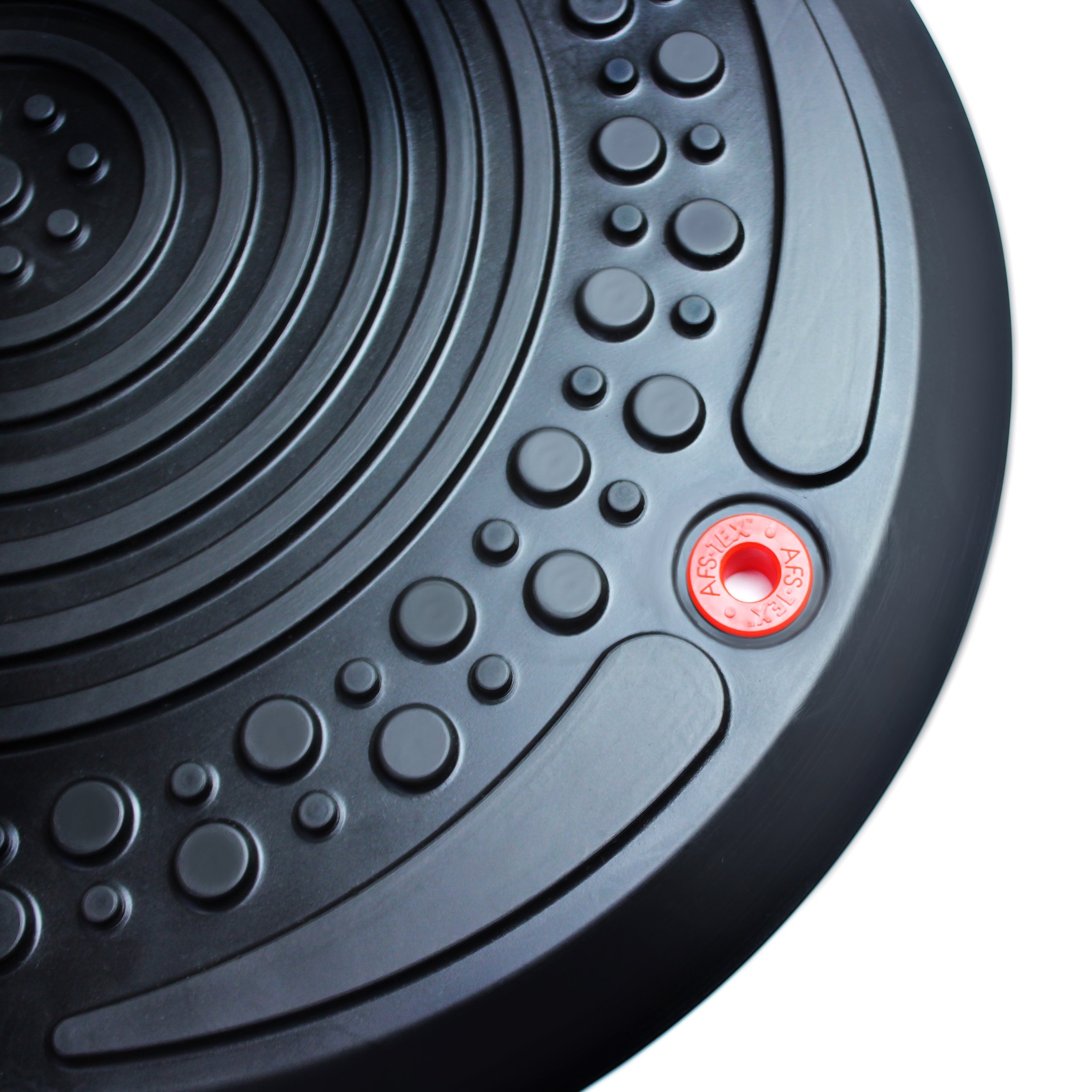 System 2000M Lite Ergonomische Anti-Müdigkeits-Boden-Komfortmatte, rutschfeste Unterseite für Stehpulte, 50,8 x 81,3 cm, große schwarze Bodenmatte für Zuhause, Büro, Küche und Gaming