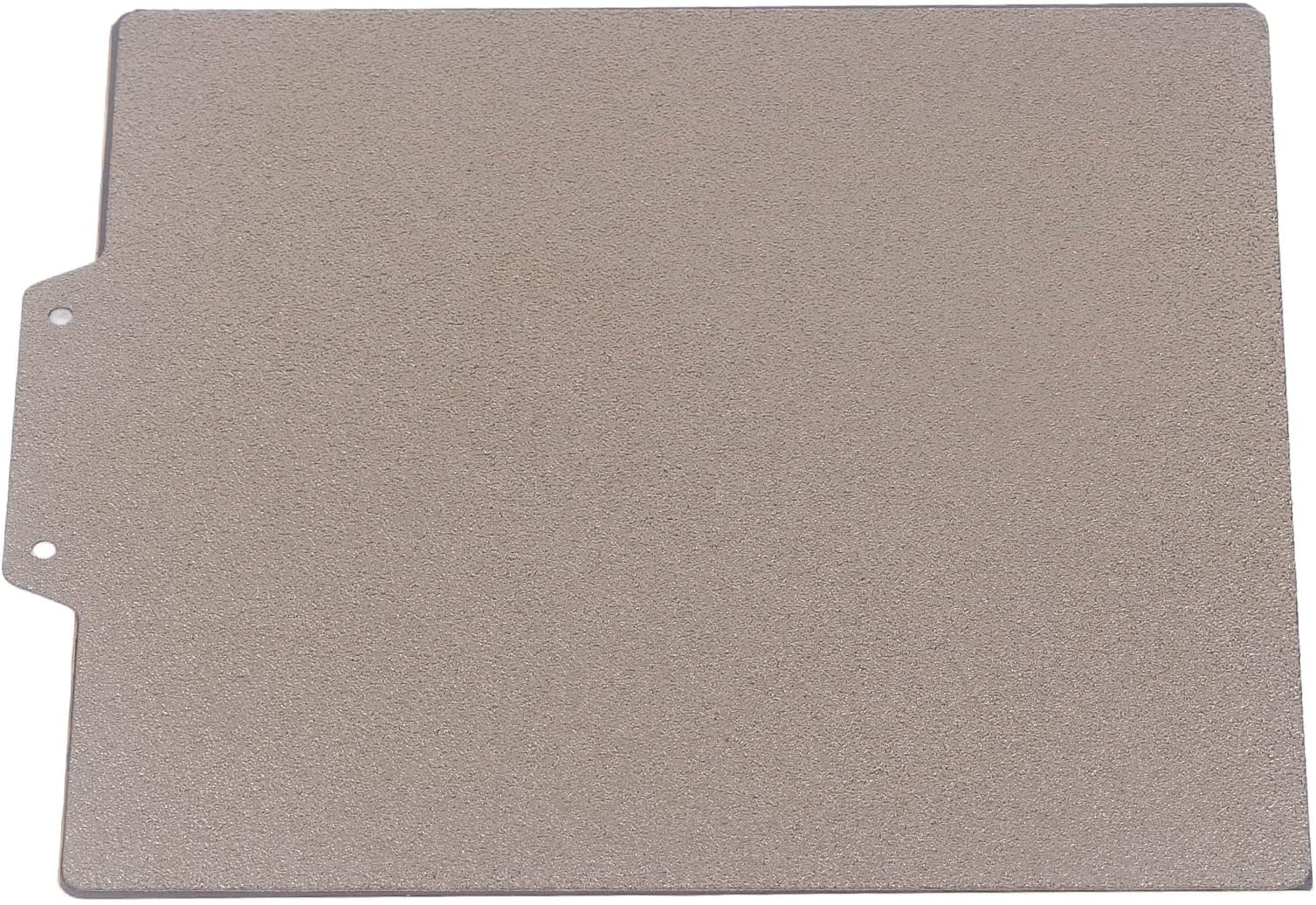 150x150mm 3D Printer Build Plate, Double Sided PEI Powder Sprayed Spring Steel Flexible Printing with Magnetic Base, for Various Printing Materials