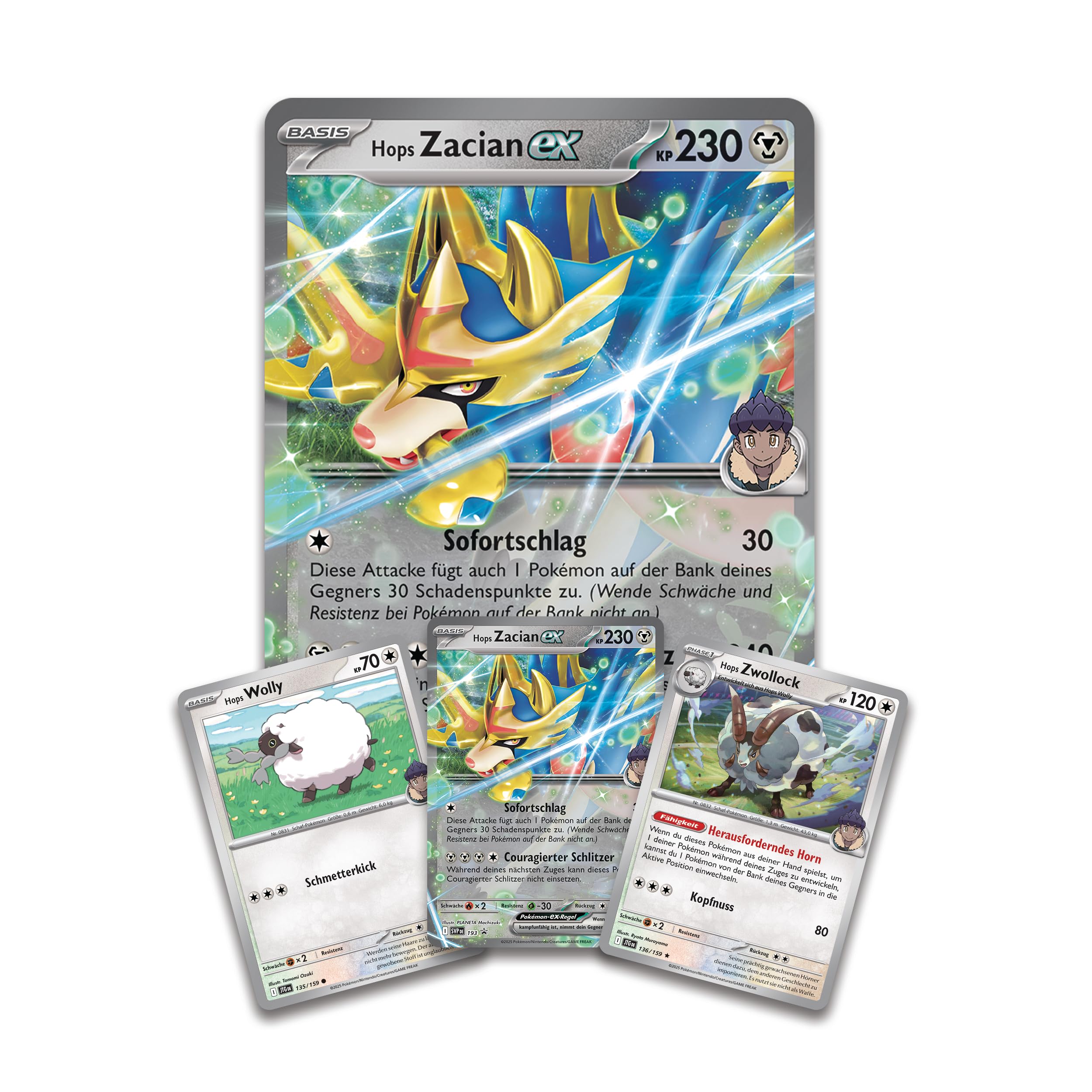 Pokémon - Trading Card Game: Hops Zacian-ex Collection (3