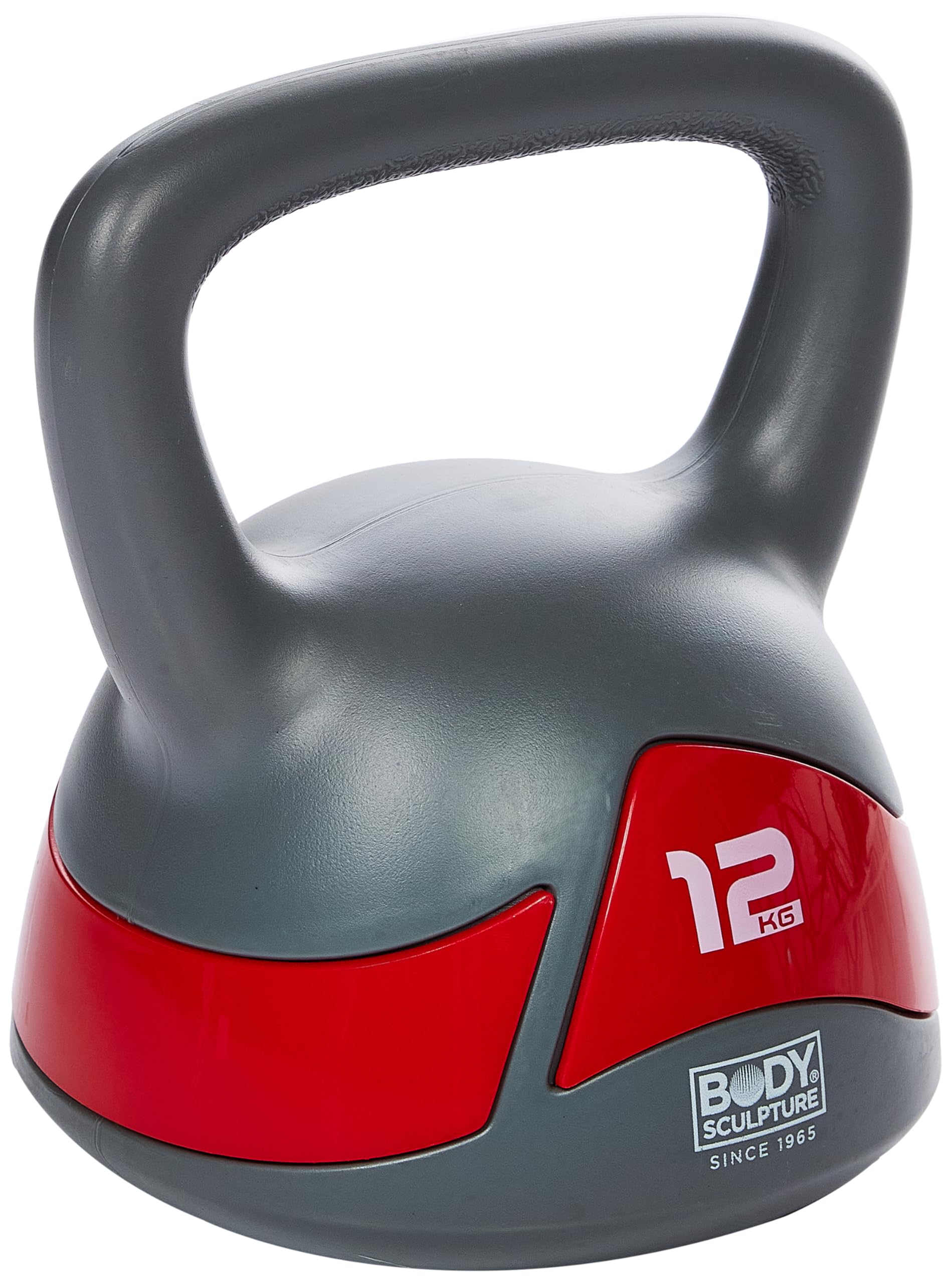 Body Sculpture BSCK12 carta Football KETTLEBELLS-12.0 KG, Grey/Orange, One Size
