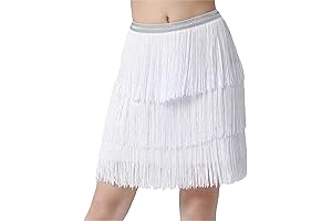 Gorgeous Fringe Slip Skirt