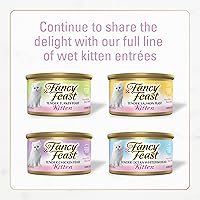 Vista 8 de Purina Fancy Feast Kitten con sabroso pollo y pavo - Alimento seco para gatitos, bolsa de 7 libras