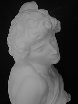 Amazon.co.jp: 石膏像 H－013 奴隷半身像 H．98cm