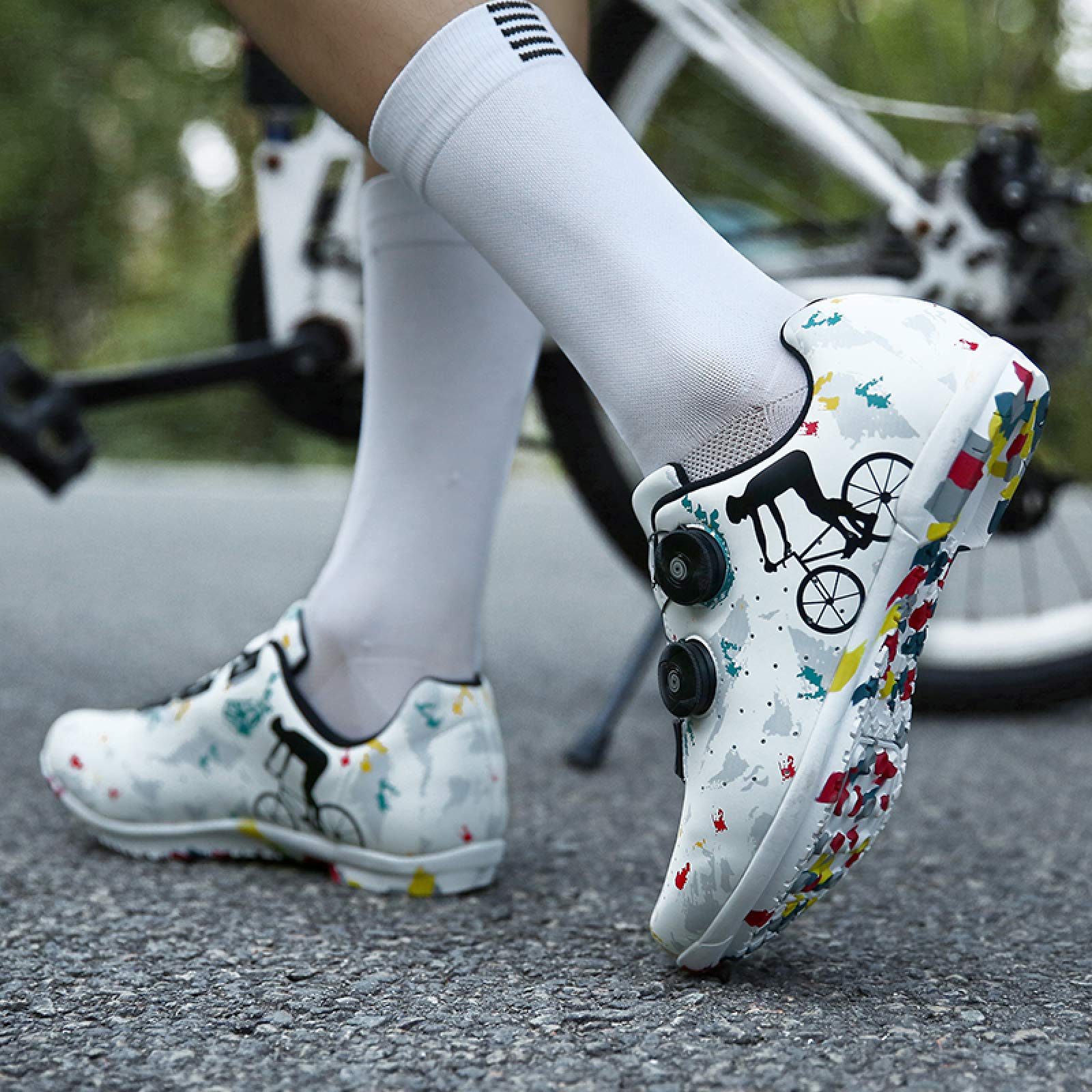 Chaussures Cyclisme Route Violet