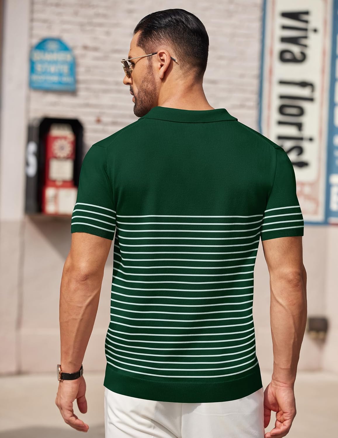 COOFANDY Camisa polo masculina de malha de manga curta, listrada, moderna, casual, para golfe em promoção! Veja a oferta e mais achadinhos de Camisetas 3 Hoje é o melhor dia para comprar COOFANDY Camisa polo masculina de malha de manga curta, listrada, moderna, casual, para golfe com aquele preço maroto! Promoção! Aproveite a oferta! 3