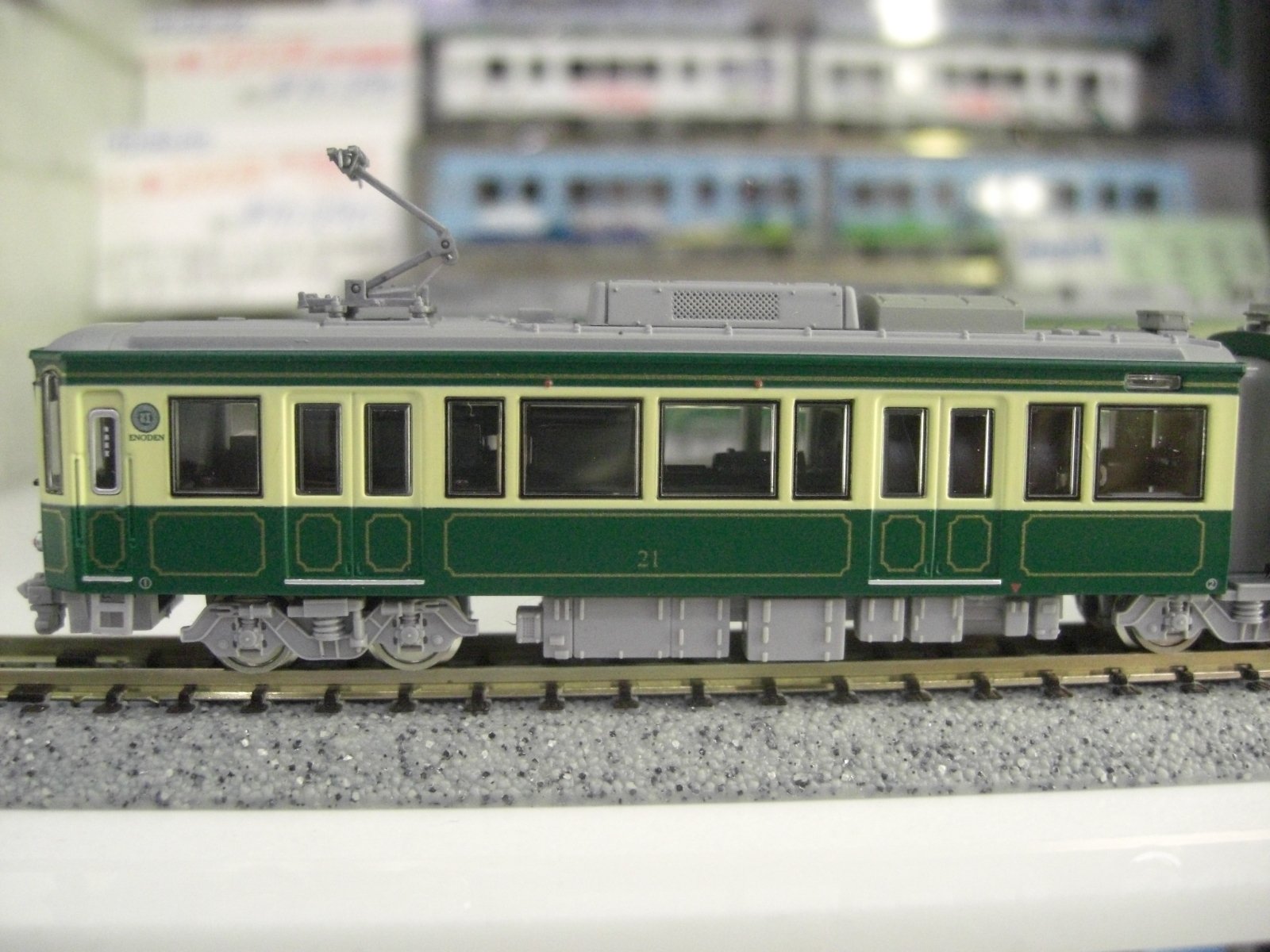 Amazon | Nゲージ NT89 江ノ島電鉄 20形 (M車) | 鉄道模型 通販