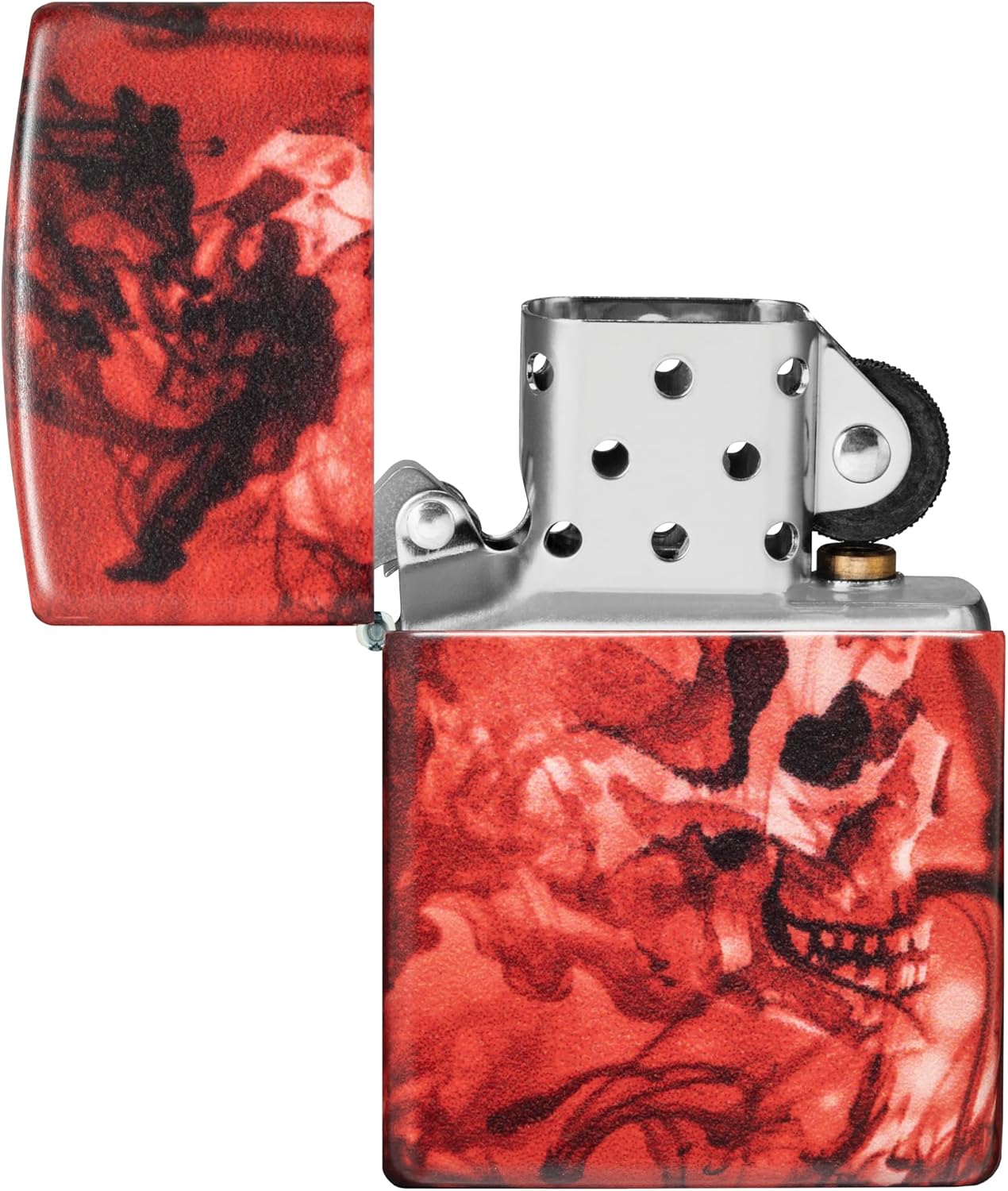 Zippo Spooky Skulls 540 Matte Pocket Lighter