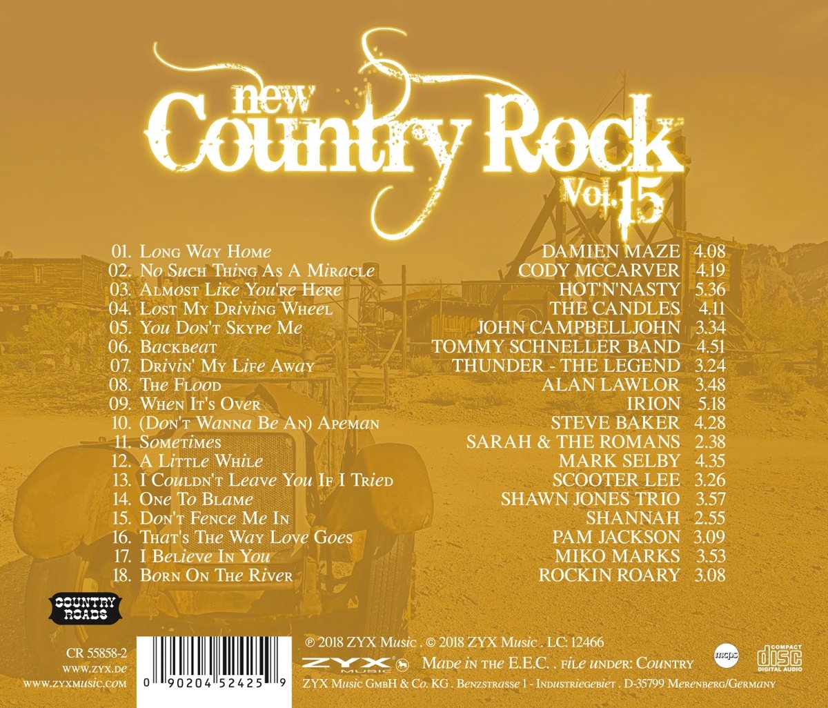 New Country Rock Vol. 15