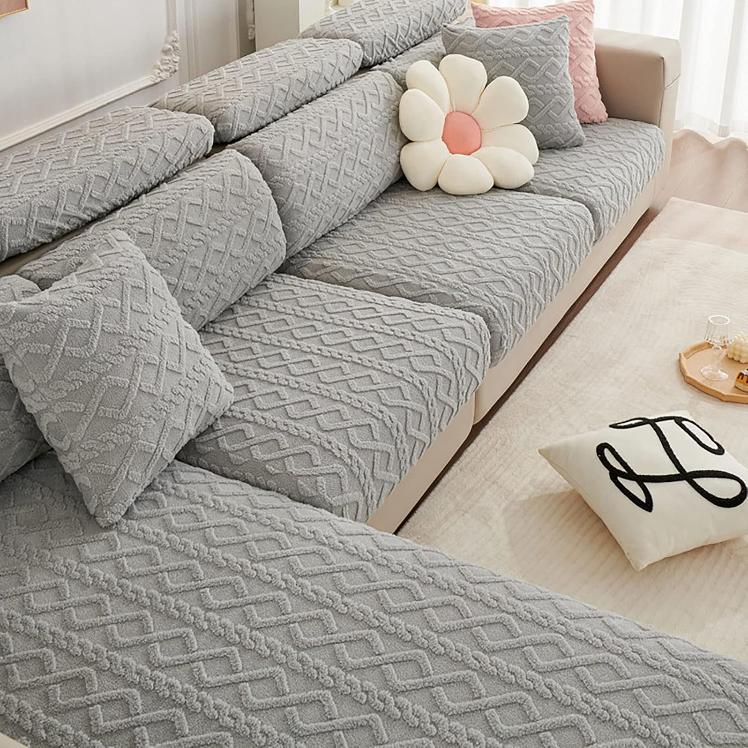 YiTLL Universal Sofa Cover Stretch Couch Cushion AntiSlip