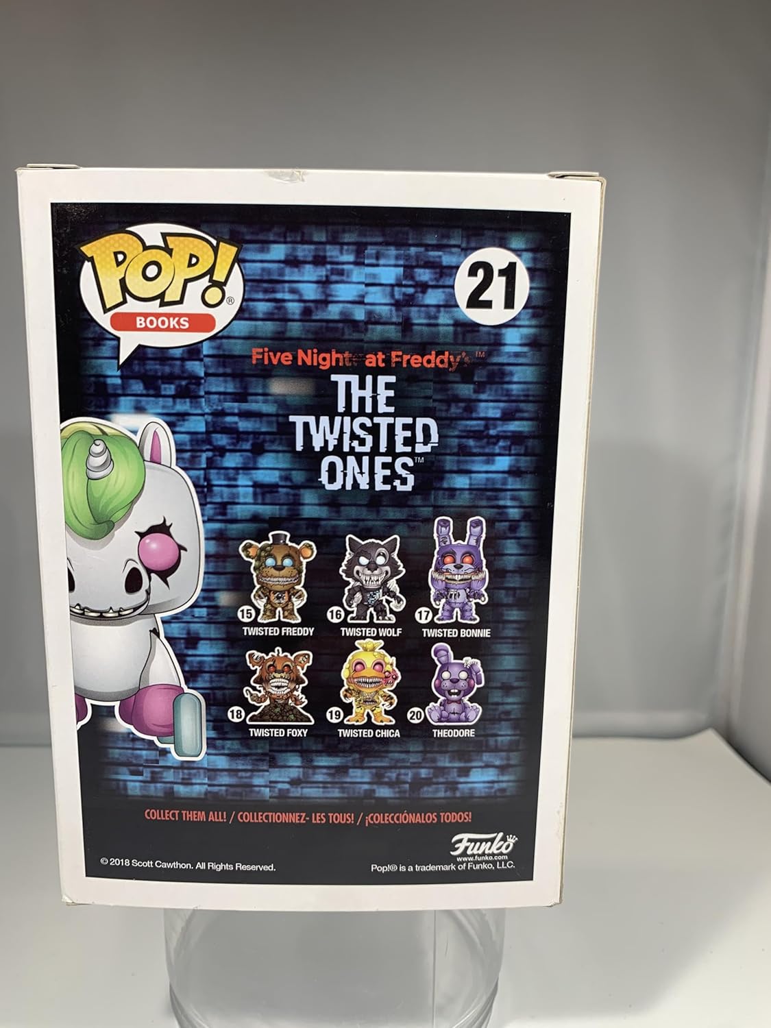 Funko Pop Five Nights at Freddy's The Twisted Ones Stanley # 21 (Hot Topic) Exclusive FNAF Vinyl Figure