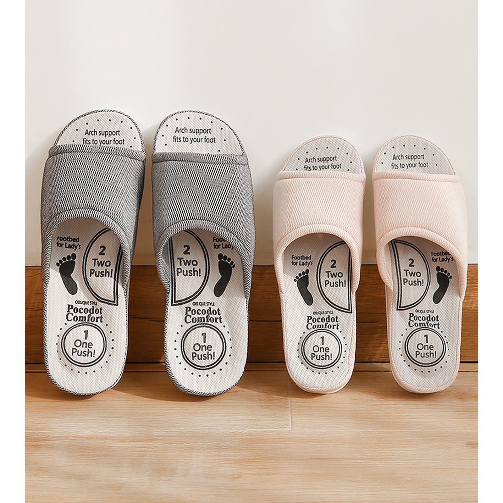 Weiche Massagepantoffeln für Damen, Reflexzonenmassage und Akupressur-Massagegerät, Sandale, offene Zehe, für Herren und Damen, weiche Unterseite