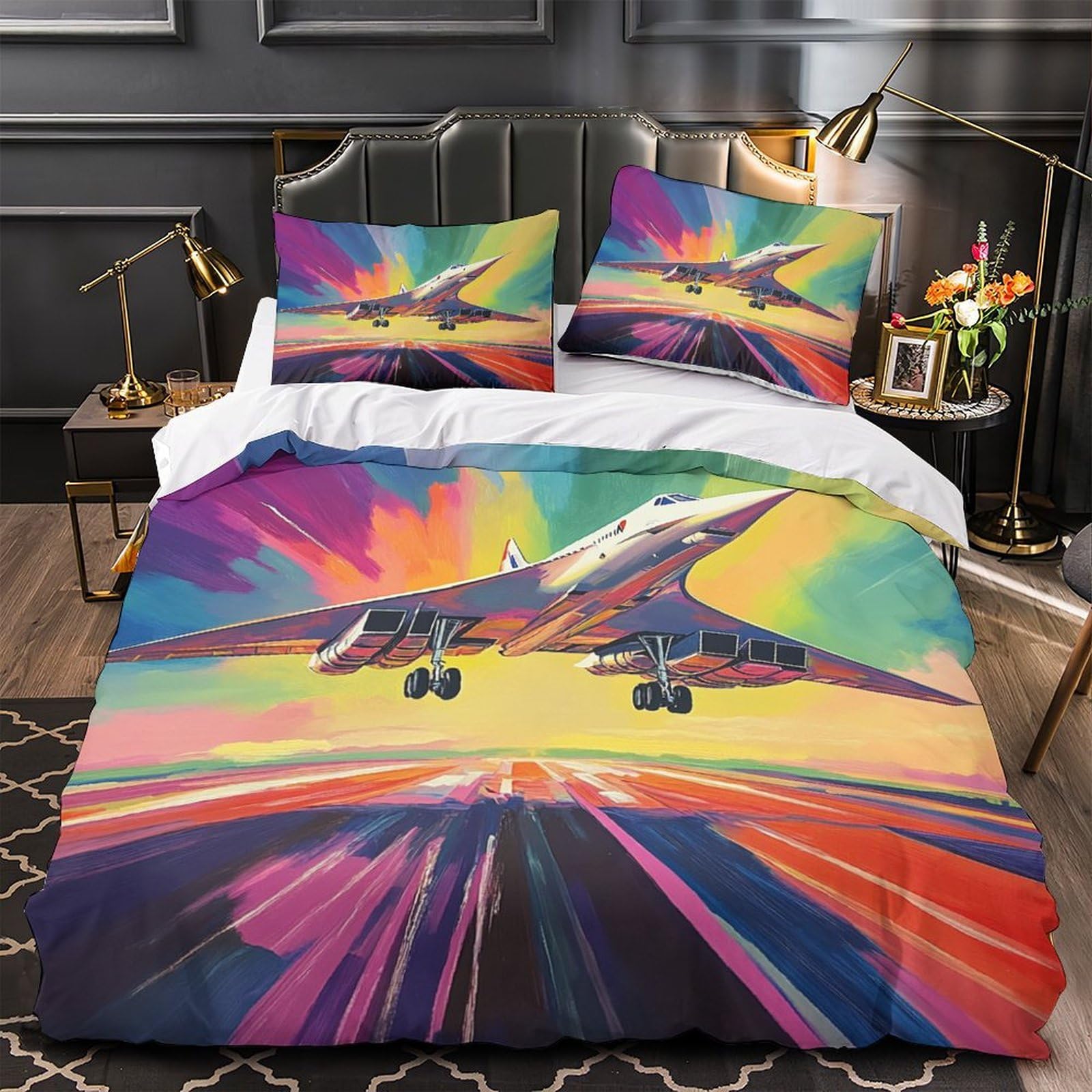 Parure de lit Concorde en microfibre durable de qualité King