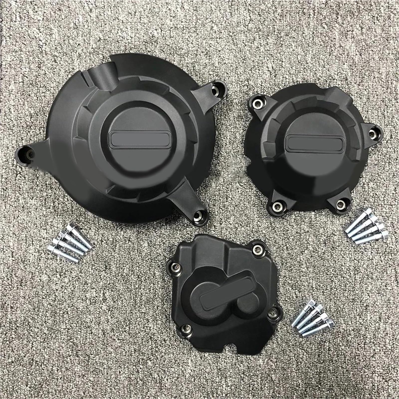 Protection moteur ZX-10R carbone cache de carter moto Kawasaki 2011-2023