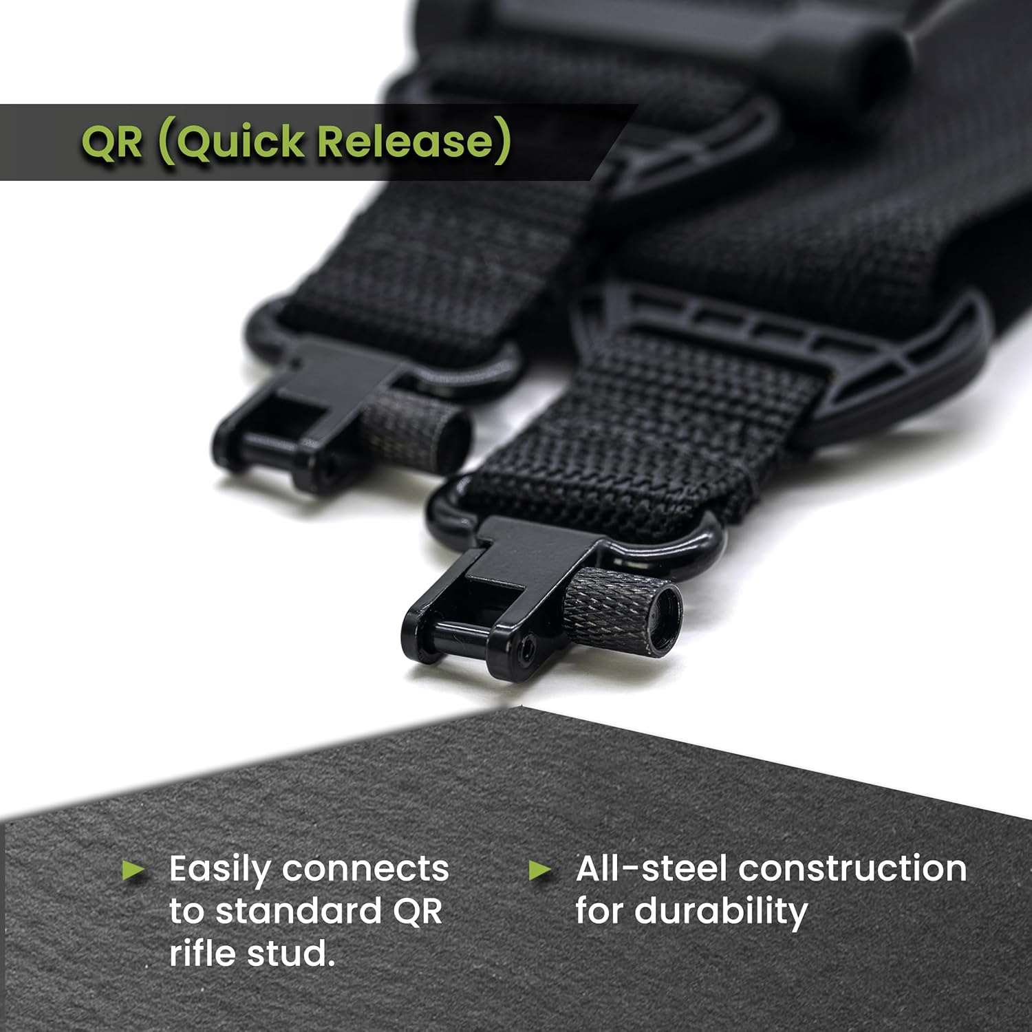 Alpine Innovations Two Point and Traditional Sling | QD and QR Attachments